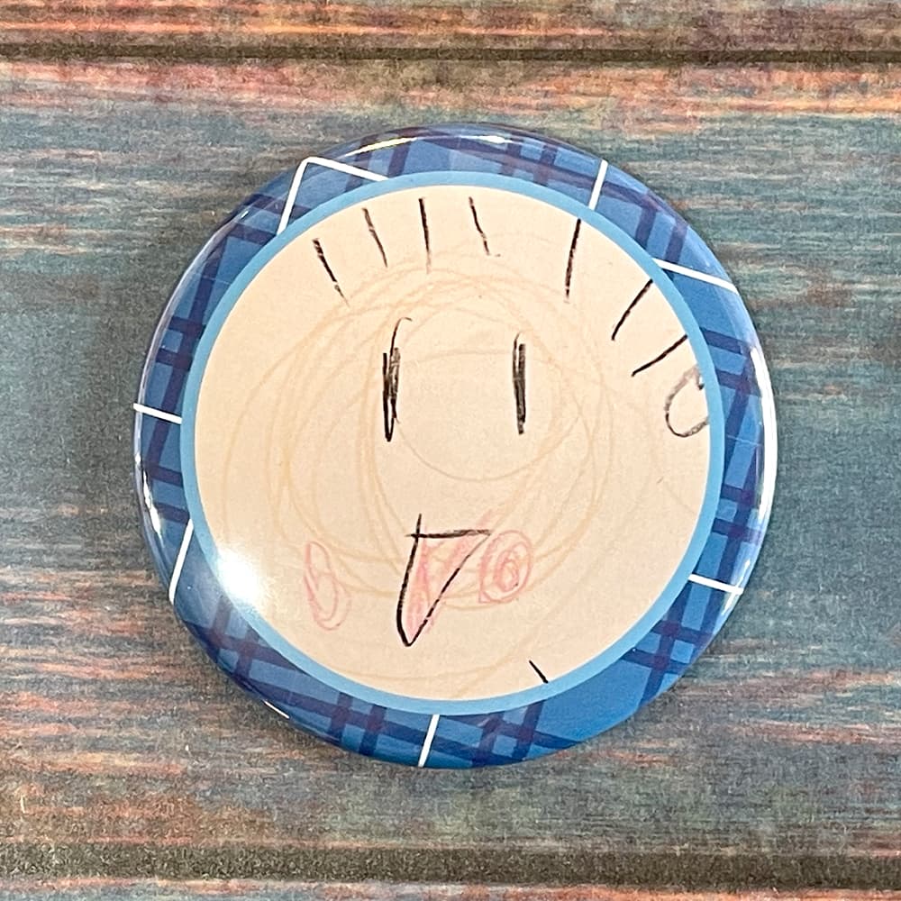 父の日 缶バッジ 57mm