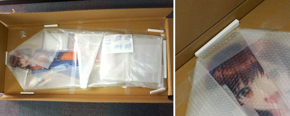 等身大 アクリル スタンド 梱包