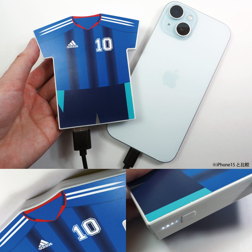 ユニフォーム モバイルバッテリー イメージ
