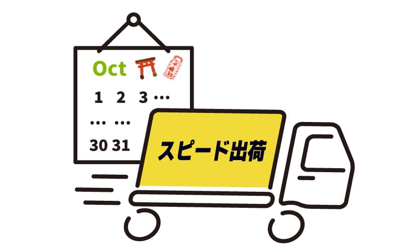 翌営業日出荷