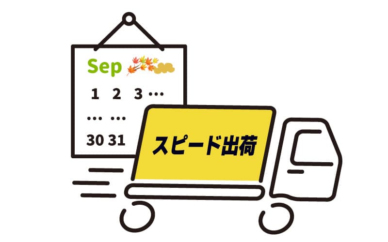 翌営業日出荷