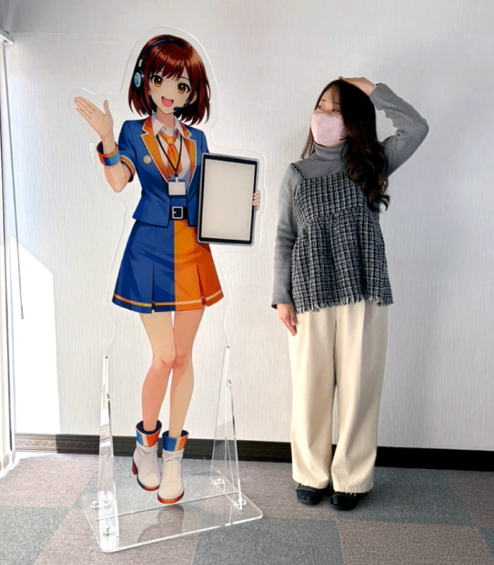 等身大アクスタ