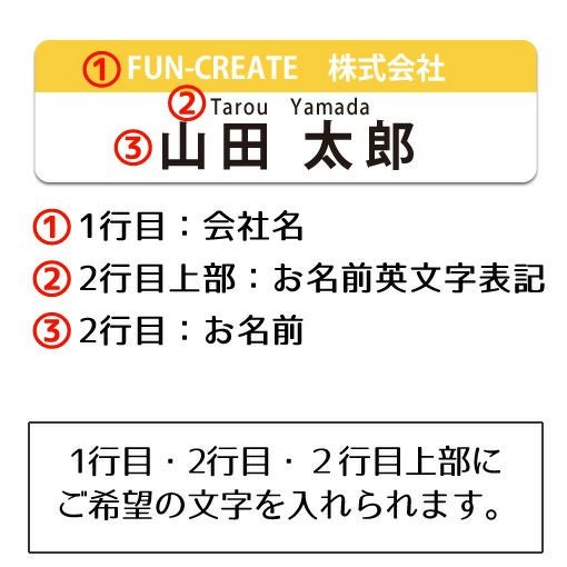 □複数注文用□ネームプレート ドーム型【簡単オーダー】（ 〇 文字