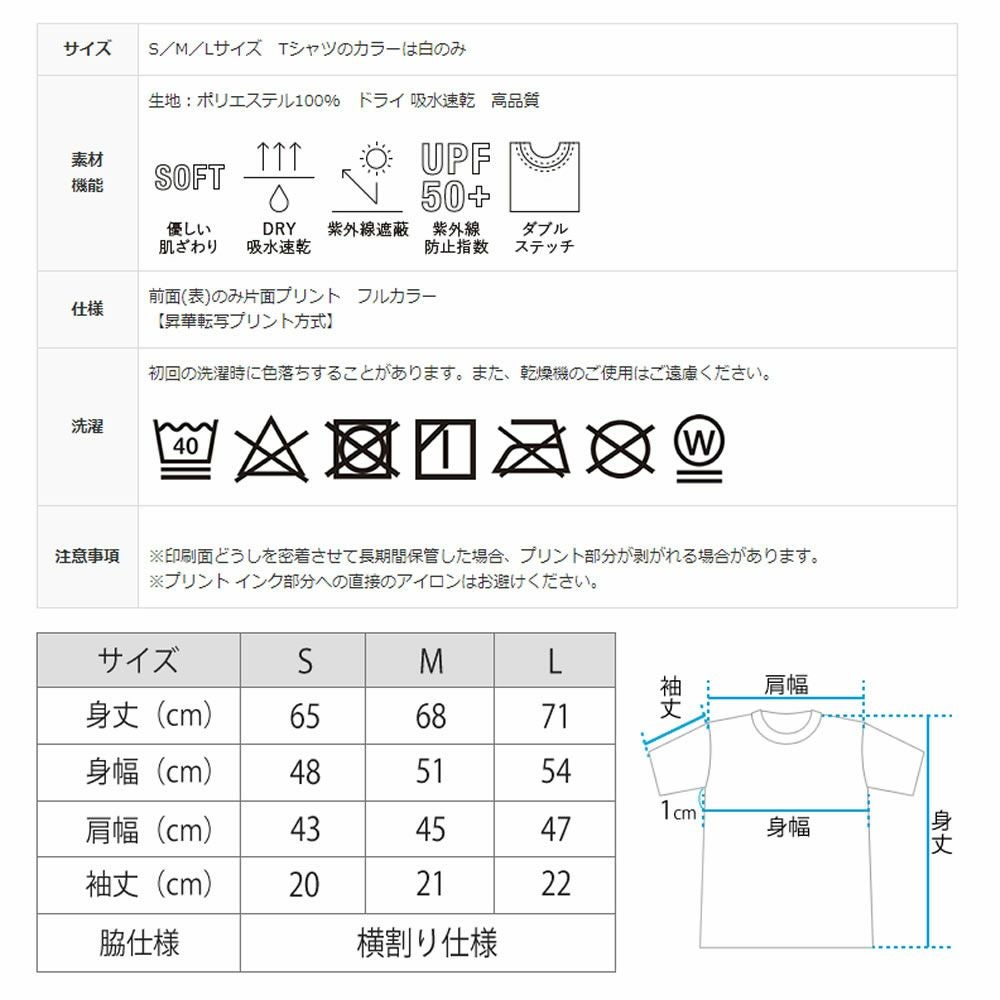 Tシャツ　サイズ