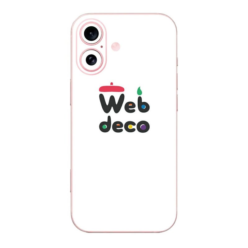 Web deco iPhone スキンシール 【 iPhone16 用 】【 3個セット 】