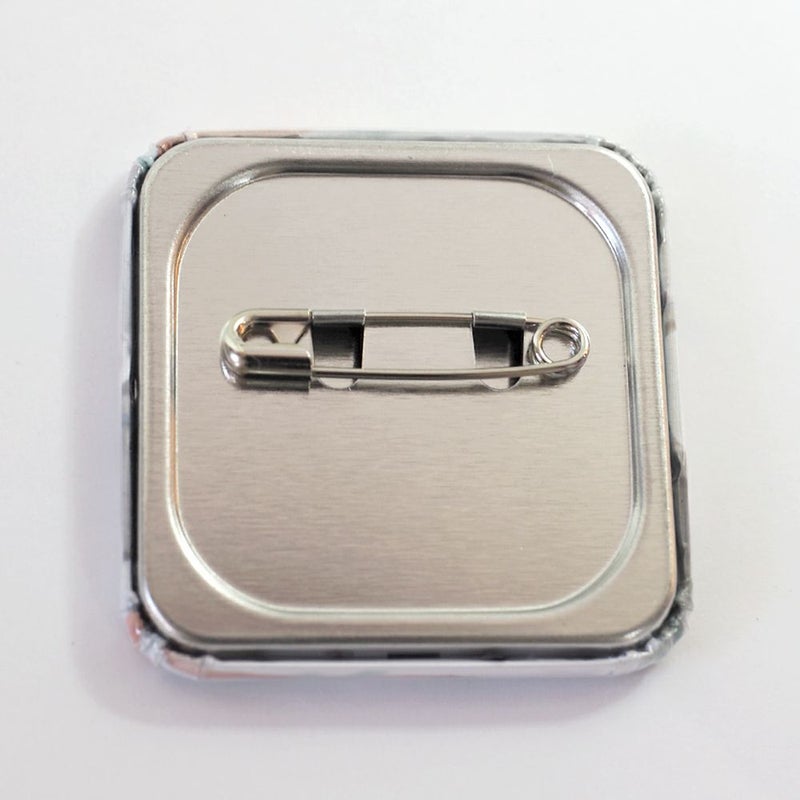 スクエア缶バッジ 