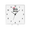Web deco アクリル時計