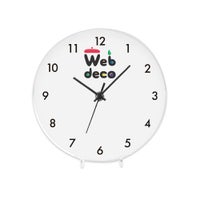Web deco アクリル時計