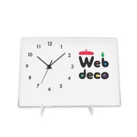 Web deco アクリル時計