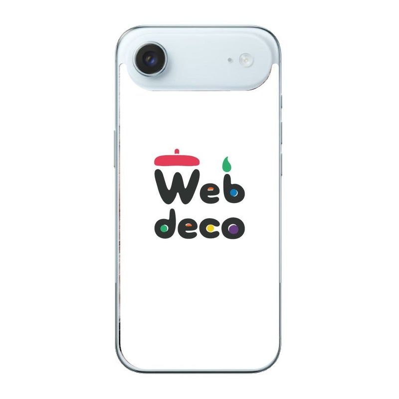 Web deco iPhone スキンシール 【 iPhone 17 Air 用 】【 2個セット 】