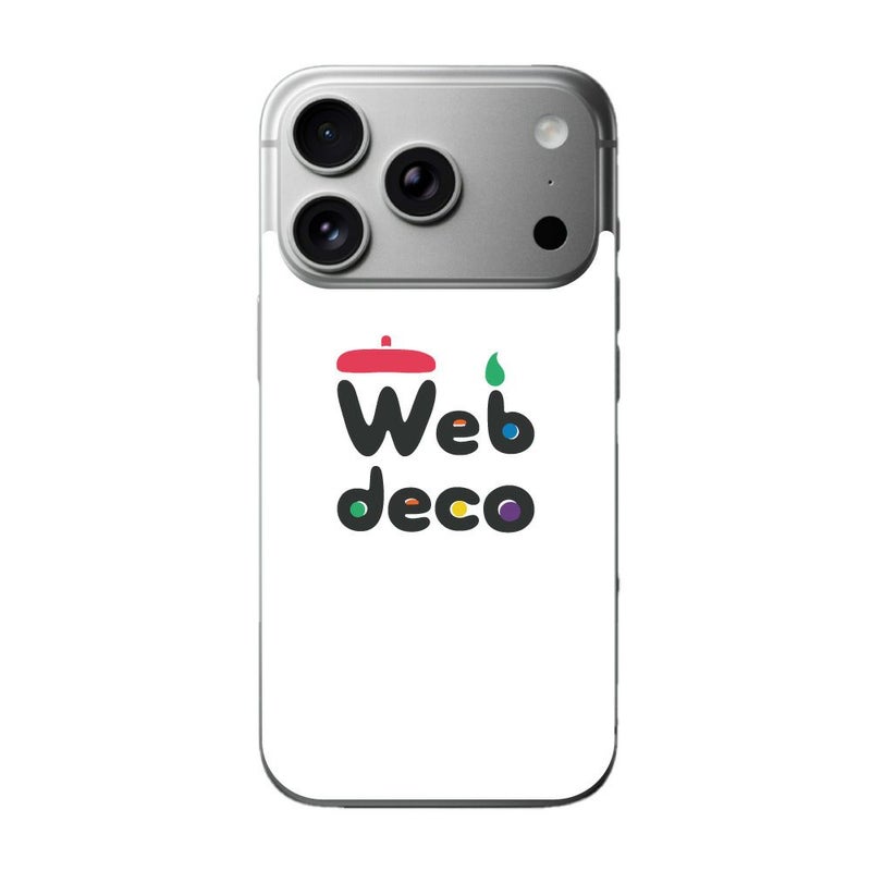 Web deco iPhone スキンシール 【 iPhone 17 Pro 用 】単品 
