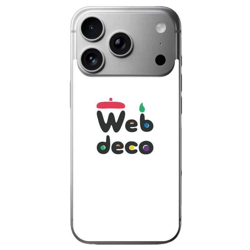 Web deco iPhone スキンシール 【 iPhone 17 Pro Max 用 】単品